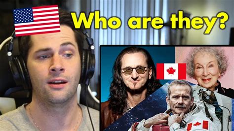 American Reacts To Famous Canadians That Americans Don T Know YouTube