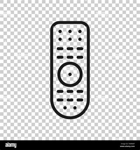 Remote Control Icon In Transparent Style Infrared Controller Vector