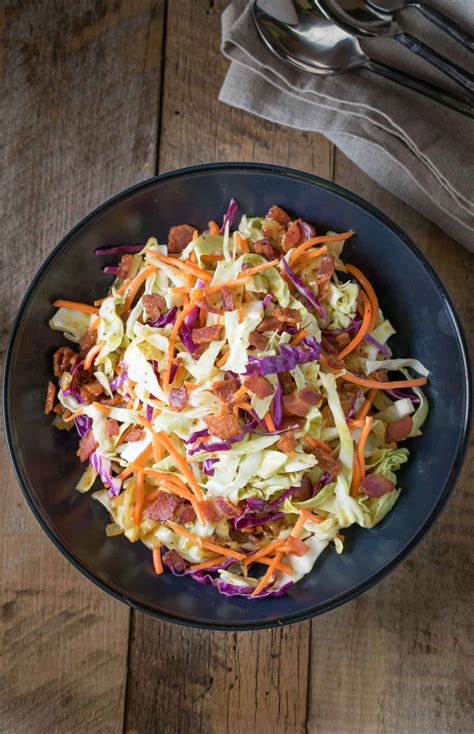 Warm Bacon Coleslaw