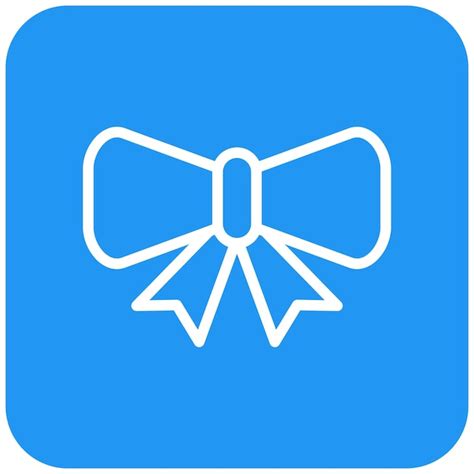 Premium Vector Bow Vector Icon Design Illustration