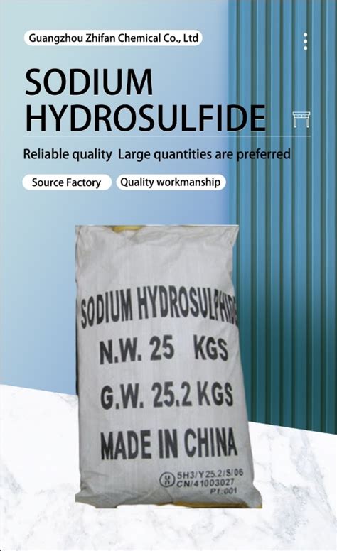 Inorganic Sodium Hydrosulfide Nahs Product Inorganic Sodium