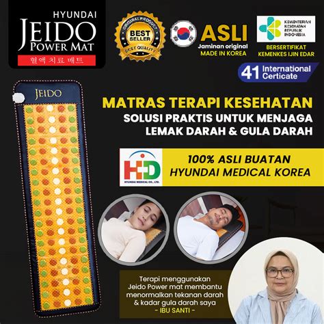 Jual Matras Terapi Jeido Power Mat Compact Matras Kesehatan Asli Korea