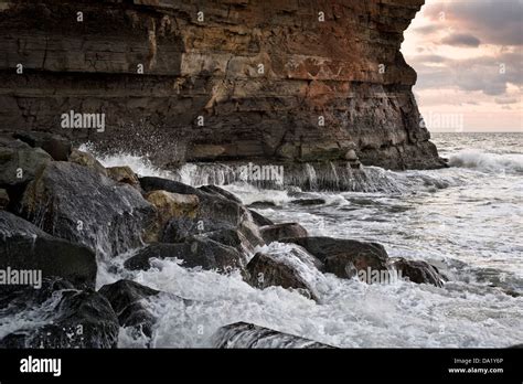 North Yorkshire Coast at Staithes Stock Photo - Alamy