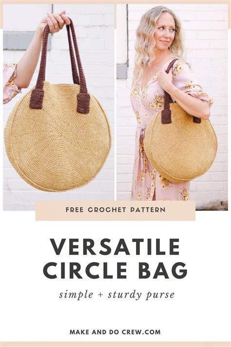 Boho Style Crochet Circle Bag Free Pattern Artofit