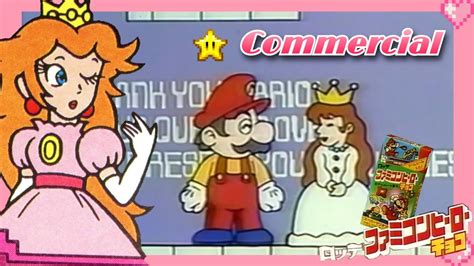 💗 Super Mario Bros Snack Commercial 1986 Peach Moment 💗 Youtube