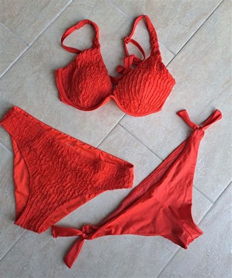 Bikini Calzedonia Neu Gr 40 80B 3 Teilig Rot Kaufen Auf Ricardo