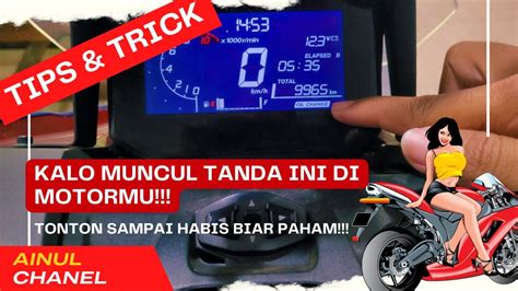 Cara Menghilangkan Tanda Oil Change Di Spido Meter Honda Adv Pcx