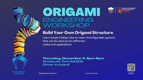 Origami Engineering Workshop Council On Science And Technology