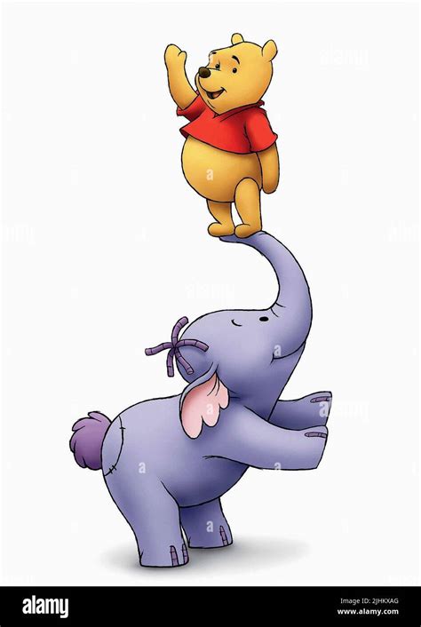 Winnie The Pooh Lumpy Poohs Heffalump Movie 2005 Stock Photo Alamy