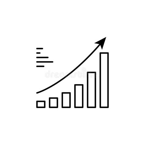 Diagram Finance Chart Outline Icon Element Of Finance Illustration