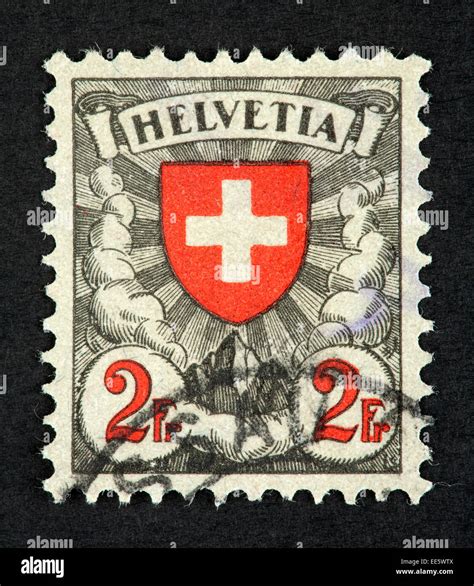 Postage Stamp Stamps Switzerland Hi Res Stock Photography And Images