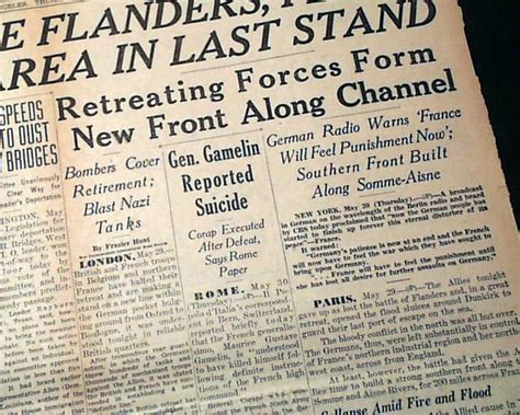 The Dunkirk Evacuation Rarenewspapers