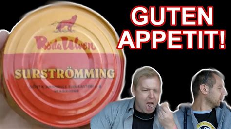 Surströmming der Ekelfisch aus Schweden Stinkefisch Challange YouTube