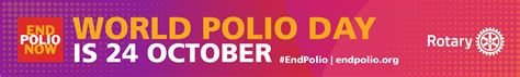 World Polio Day Is October 24 Rotary District 5650