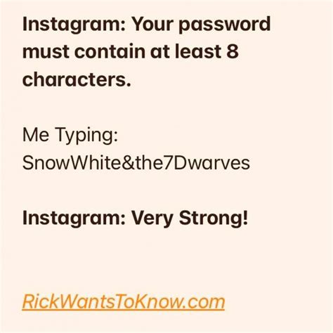 Strong Password Rick Wants To Know