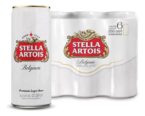 Stella Artois Cerveza European Pale Lager Lata Ml Pack De Unidades