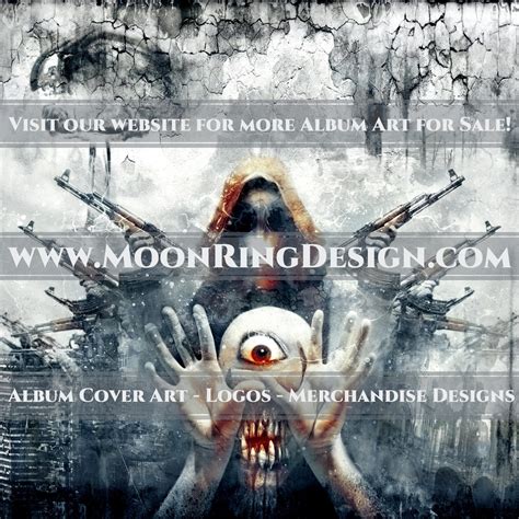 Death Metal Album Cover Art for Sale 4 by MOONRINGDESIGN on DeviantArt