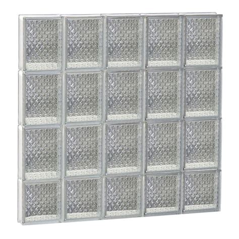 Clearly Secure 28 75 In X 29 In X 3 125 In Frameless Diamond Pattern