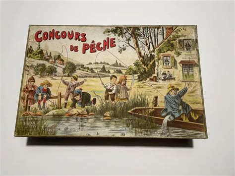 ANCIEN COFFRET Concours De Peche Les Jeux Et Jouets Francais EUR