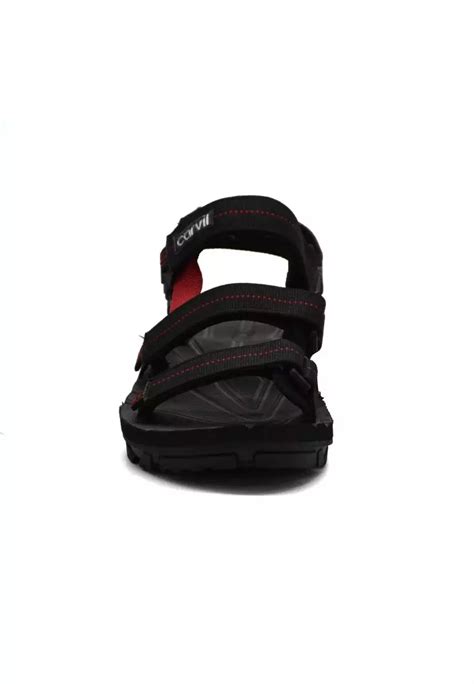 Jual Carvil Carvil Sandal Gunung Pria Trisakti Gm Black Red Original