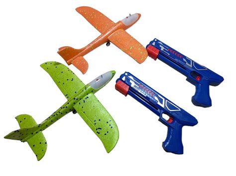 Airplane Launcher Toy Large Led Foam Glider Catapult And Plane Launchers Shop Today Get It