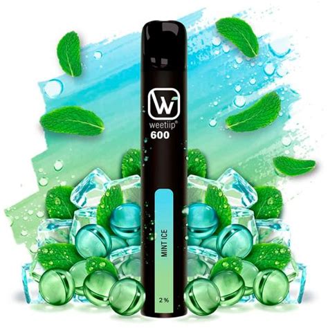 Pod Descart Vel Mint Ice Puffs Weetiip Produtos Vapes