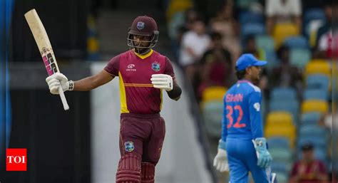 India vs West Indies 2nd ODI Highlights: Shai Hope, Keacy Carty shine ...