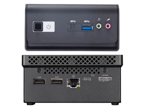 Mini Pc Barebone Gigabyte Brix Bmce Quad Core N Intel Uhd