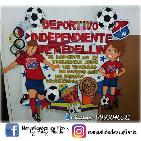 Pancarta Para Olimpiadas Deportivoindependientedemedellin 🇨🇴 📏📐 1mt