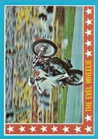 Evel Knievel A Jan Trading Card By Topps