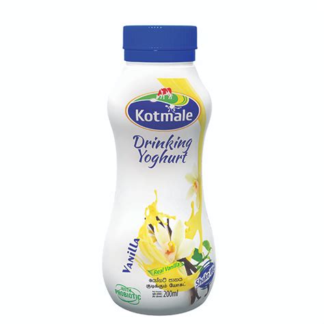 Kotmale Drinking Yoghurt Vanilla 180ml Glomarklk