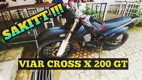 Vivi Berobat Viar Cross X 200 GT YouTube