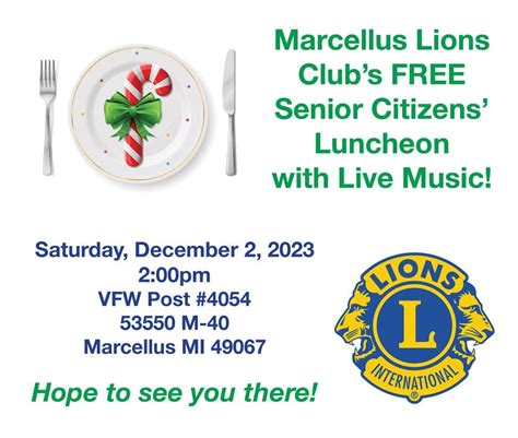 Christmas In The Village Saturday December 2 2023 Marcellus News