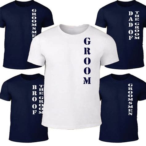 Groom T Shirt Groomsmen Shirt Bachelor Party Groom S Crew Groom T Groomsmen Tshirt