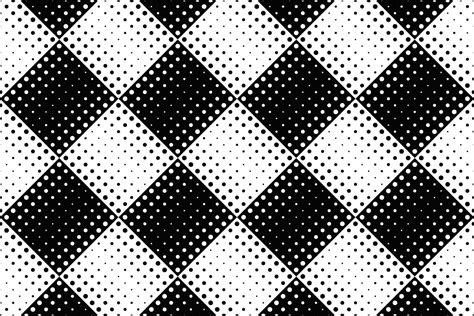 Seamless Monochrome Dot Pattern Graphic By Davidzydd · Creative Fabrica