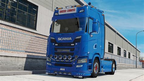 ETS2 ADDON Scania S R NextGen Front Tuning Pack YouTube