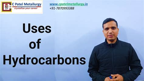 Uses of Hydrocarbons - YouTube