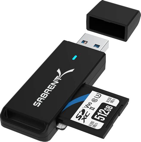 Sabrent Usb 3 0 Micro Sd And Sd Card Reader Cr T2ms Electronics