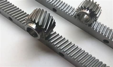 Gear Rack Pinion For Linear Motion Cnc Machine Helical Tooth Rack And