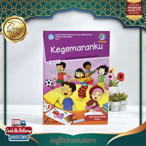 Jual BUKU SISWA Kelas 1 SD MI Tema 3 KEGIATANKU Semester 1 Tematik