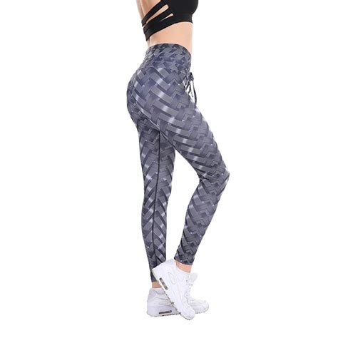 Normov Women Fashion Leggings High Waist Sexy Push Up Workout Skinny