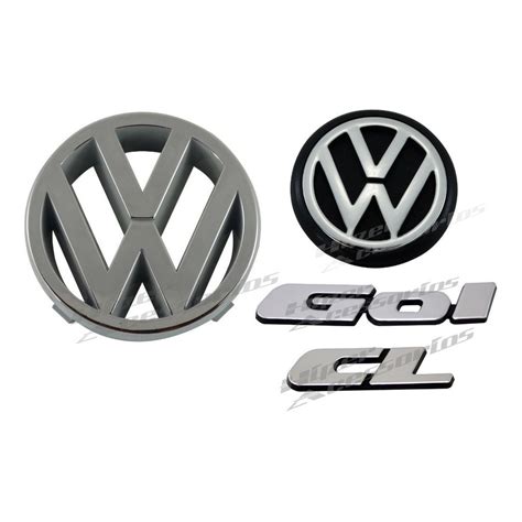 Emblemas Vw Mala Vw Grade Gol E Cl 1991 1992 1993 1994 1995 Quadrado