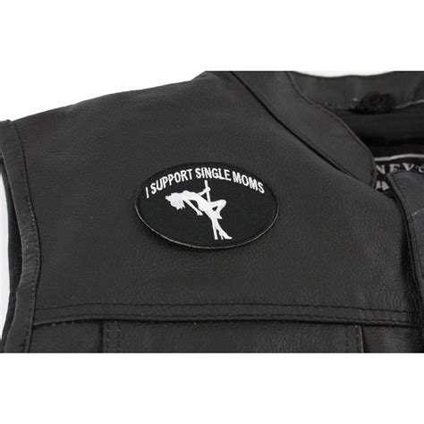 3x225 Inch I Support Single Moms Funny Biker Patch Gorilla Surplus