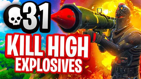 Kill High Explosives V Fortnite Battle Royale Gameplay Youtube