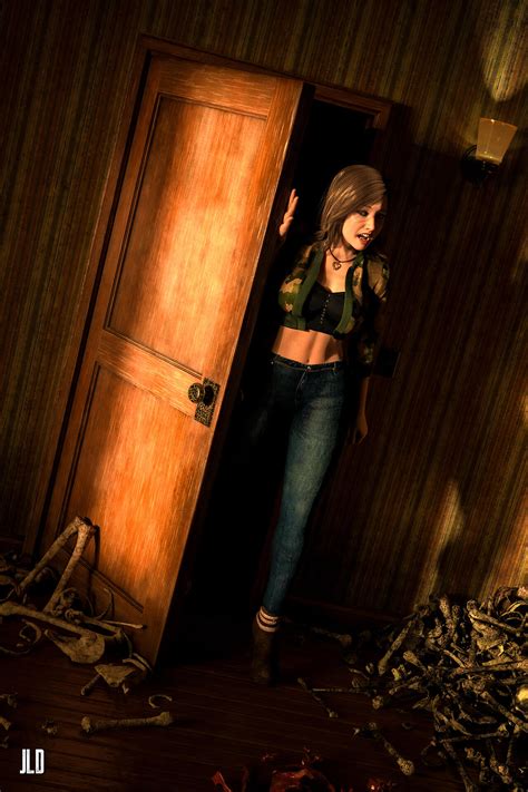 Behind Door No 2 3d Render Digital Art By Jdischert