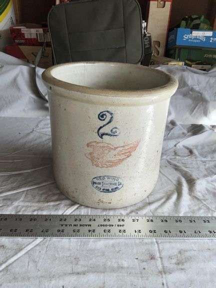 Red Wing Crock 2 Gal Legacy Auction Company