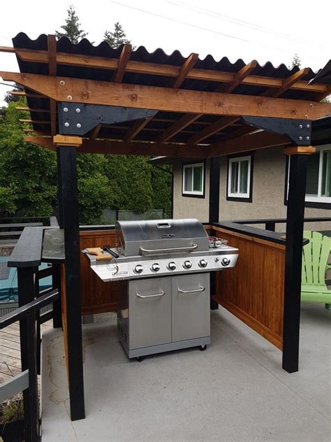 45 Bbq Shelter Ideas To Keep Your Grill Safe