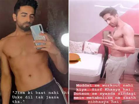 Ayushmann Khurrana S Shirtless Selfie Creates A Storm On The Internet