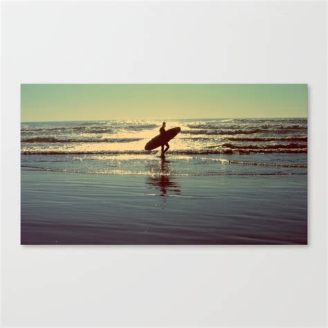 Evening Surf Canvas Print By Taylor T Society6