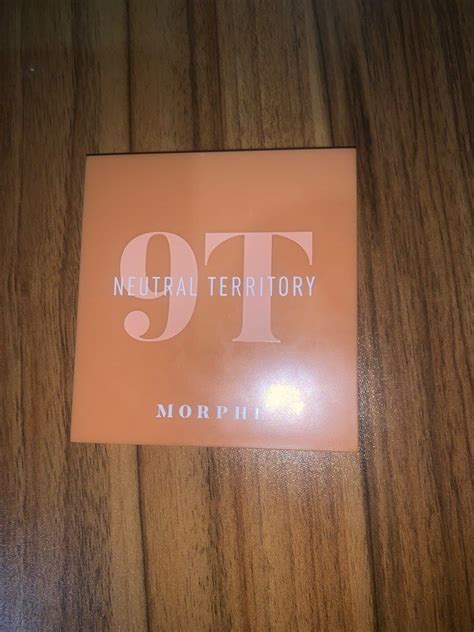 Morphe 9T Neutral Territory Eyeshadow Palette Beauty Personal Care